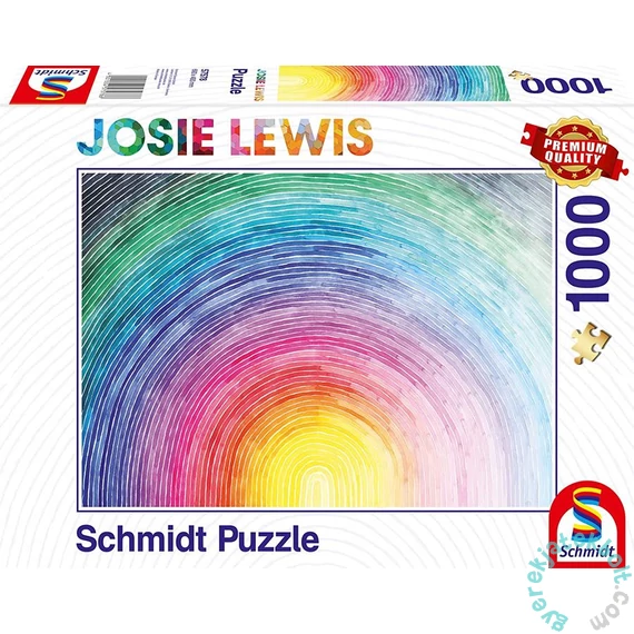 Schmidt 1000 db-os puzzle - Rising rainbow, Josie Lewis (57578)