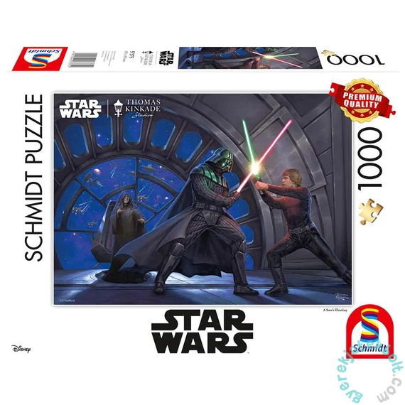 Schmidt 1000 db-os puzzle - Star Wars - A Son's Destiny - Thomas Kinkade (57375)