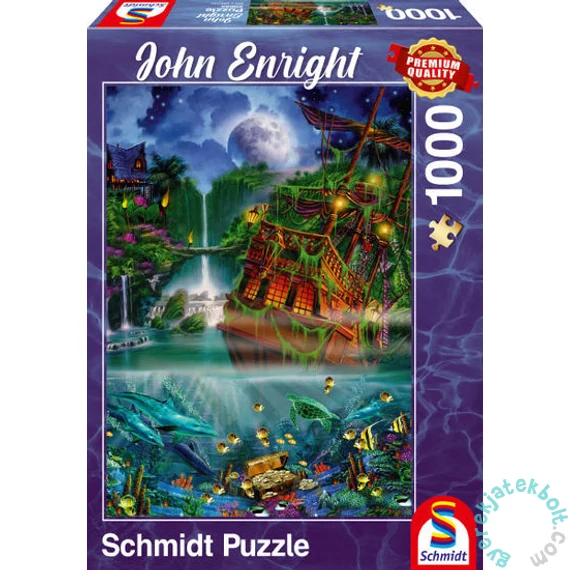 Schmidt 1000 db-os puzzle - Sunken treasure (59685)