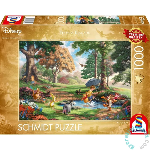 Schmidt 1000 db-os puzzle - Disney - Winnie The Pooh, Thomas Kinkade (59689)