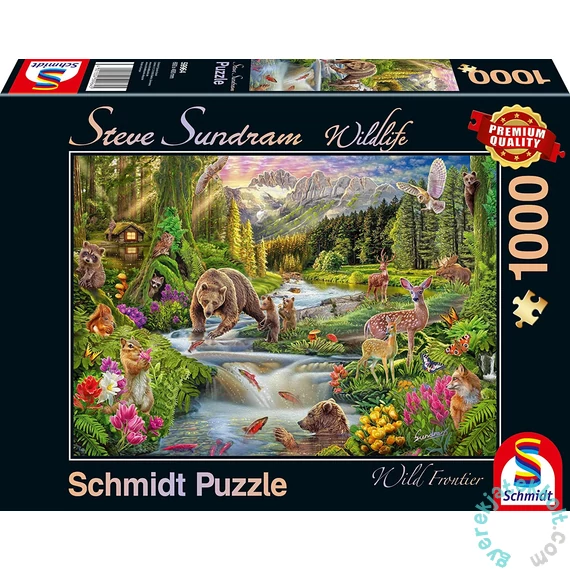 Schmidt 1000 db-os puzzle - Forest Animals (59964)