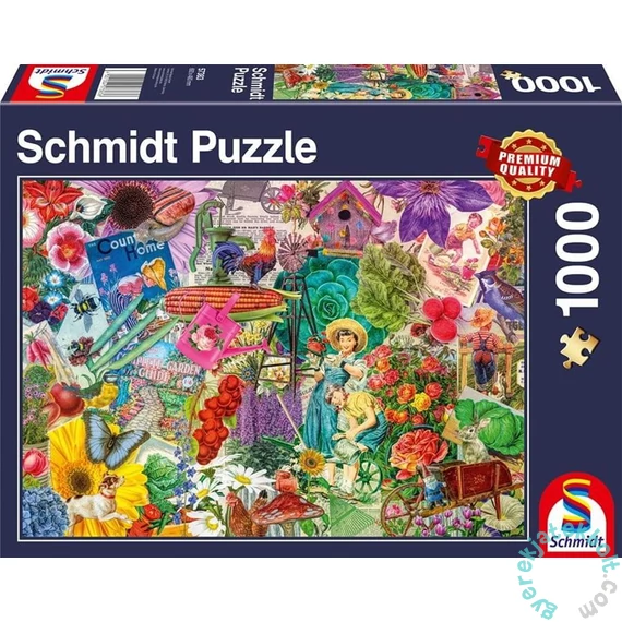 Schmidt 1000 db-os puzzle - Happy gardening (57383)