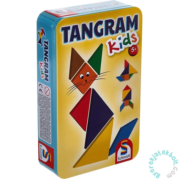 Schmidt - Tangram Kids társasjáték fémdobozban