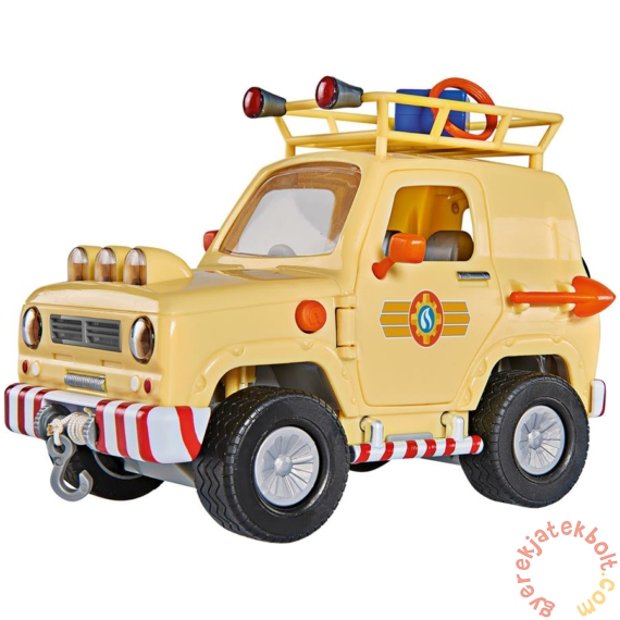Simba Sam, a tűzoltó - Toms 4x4 terepjáró autó figurával (1001)