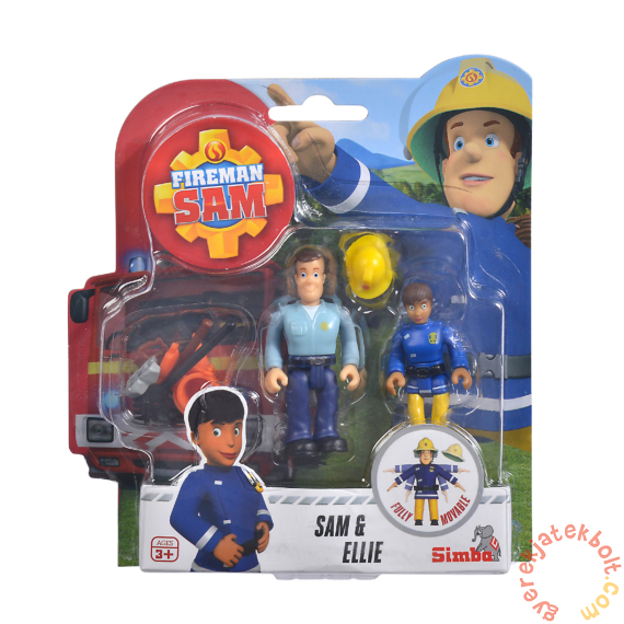 Simba Sam, a tűzoltó figuraszett - Sam és Ellie (1026)