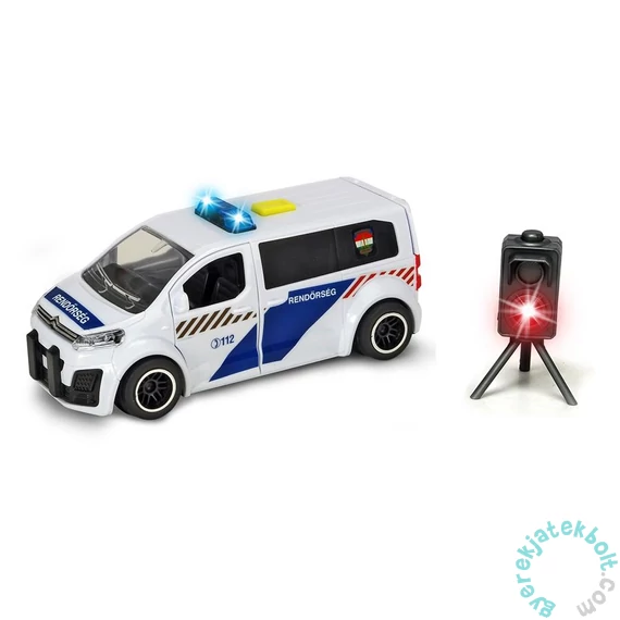 Dickie Citroen SpaceTourer rendőrautó traffipaxszal - 15 cm (3713010)