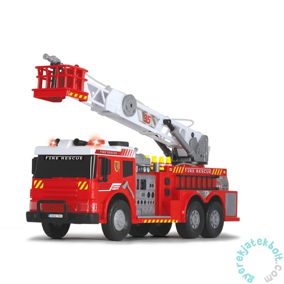 Dickie Fire Brigade Óriás játék tűzoltóautó locsolótömlővel - 62 cm
