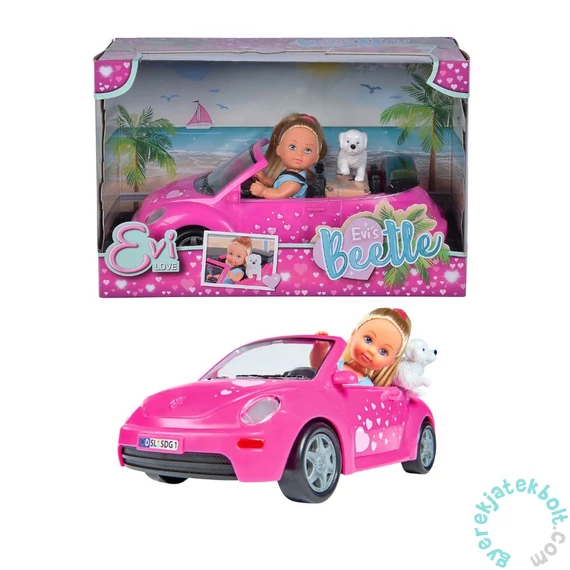 Evi Love baba VW Beetle autóval