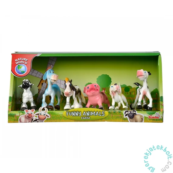Nature World - Funny Animals figuraszett - Farm 
