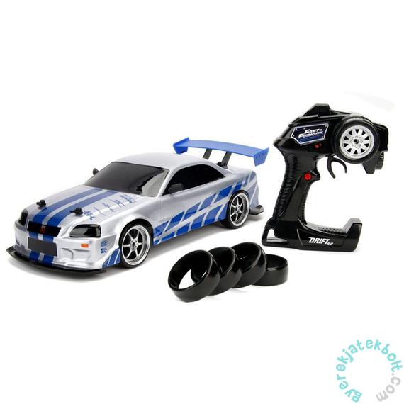 Jada - Halálos iramban - Nissan Skyline GT-R Drift távirányítós autó - 1:10 (253209000)