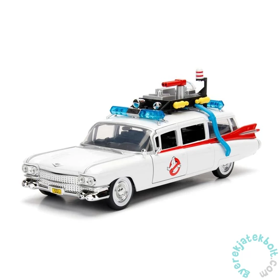 Hollywood Rides fém autómodell - Ghostbusters ECTO-1 - 21 cm