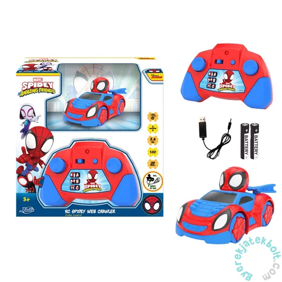 Jada Toys 203222006 - Marvel - Spidey távirányítós kisautó 1:50