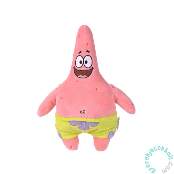 SpongyaBob Kockanadrág plüss figura - Csillag Patrik - 20 cm (109491002)