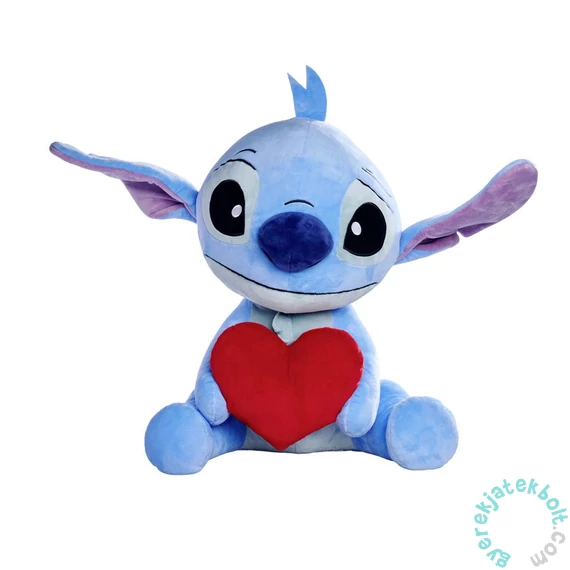 Simba Disney plüss figura - Stitch szívvel 50 cm (6315870039NPB)