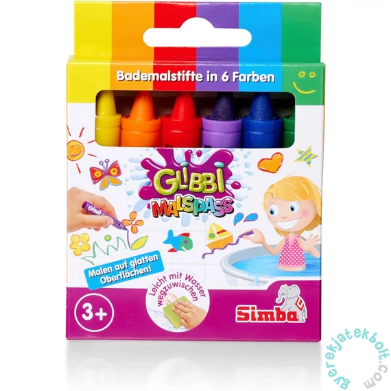 Simba Glibbi Vízi zsírkréta 6 db-os szett (105953679)