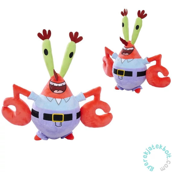 Simba SpongyaBob Kockanadrág plüss figura - Rák úr - 35 cm (109491005)