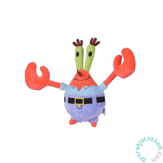 SpongyaBob Kockanadrág plüss figura - Rák úr - 20 cm (109491002)