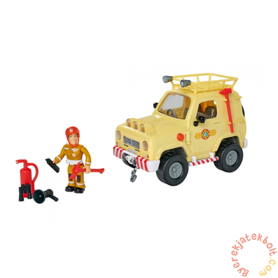 Simba Sam, a tűzoltó - 4 x 4 terepjáró autó Sam figurával (109252511)