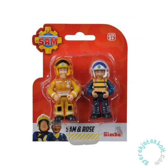 Simba Sam, a tűzoltó figura 2 db-os szett - Sam és Rose (109252585)