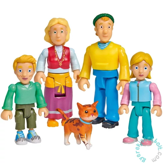 Simba Sam, a tűzoltó figuraszett - A Jones család (1078)