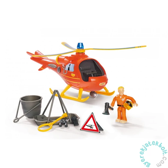Simba Sam, a tűzoltó Wallaby helikopter figurával (109252510)