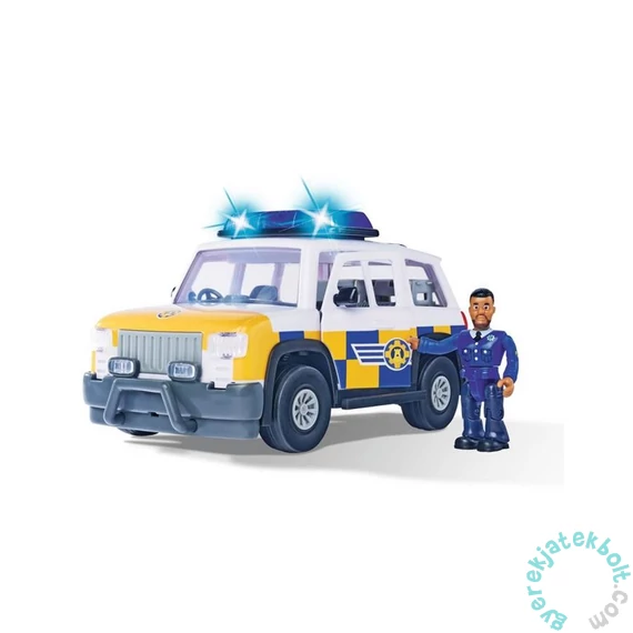 Sam, a tűzoltó - Rendőrségi terepjáró Malcom figurával