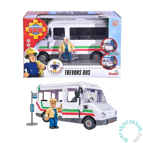 Simba Sam, a tűzoltó - Trevor busza figurával (109251073)