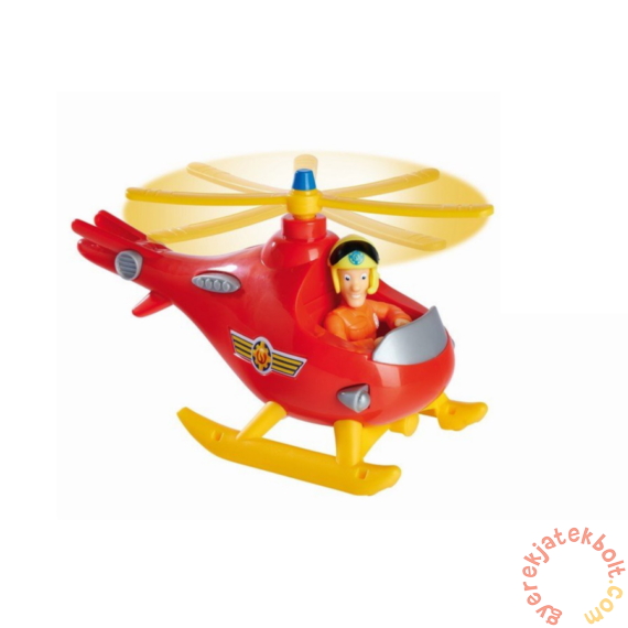 Simba Sam, a tűzoltó - Wallaby helikopter Tom figurával (2507)