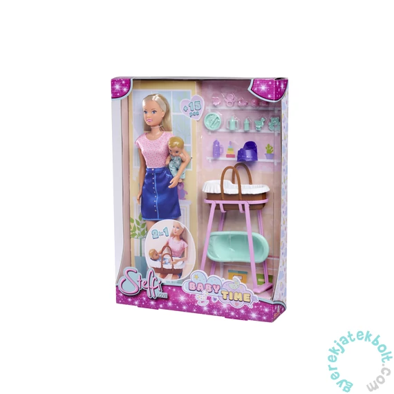 Simba Steffi Love - Baby Time baba játékszett (105733706)