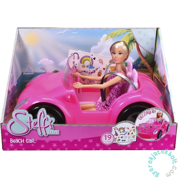 Steffi Love Beach Car, játékbabával (105733906)