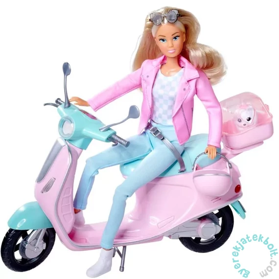 Simba Steffi Love - Steffi baba robogóval játékszett (105733977)