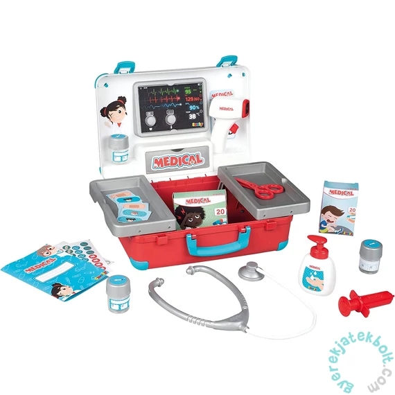 Smoby nagy orvosi bőrönd kiegészítőkkel (7600340103)