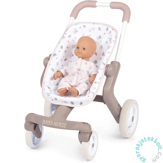 Smoby Baby Nurse Pop sportbabakocsi - Pasztel (251218)