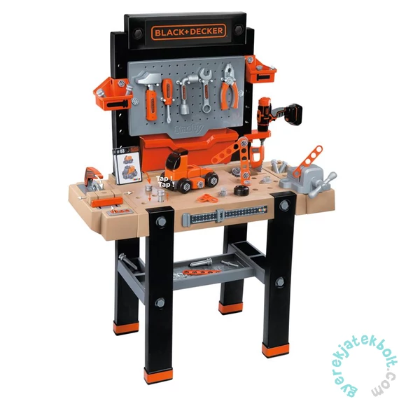 Smoby Black & Decker Bricolo Ultimate Szerelőasztal (360702)