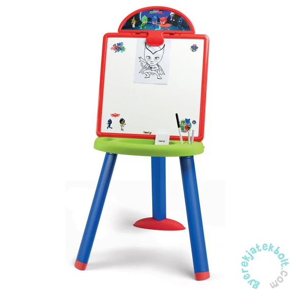 Smoby Kétoldalas összecsukható rajztábla - PJ Masks - Pizsihősök (410617)