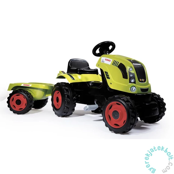 Smoby Claas Farmer XL Pedálos traktor utánfutóval (7600710114)