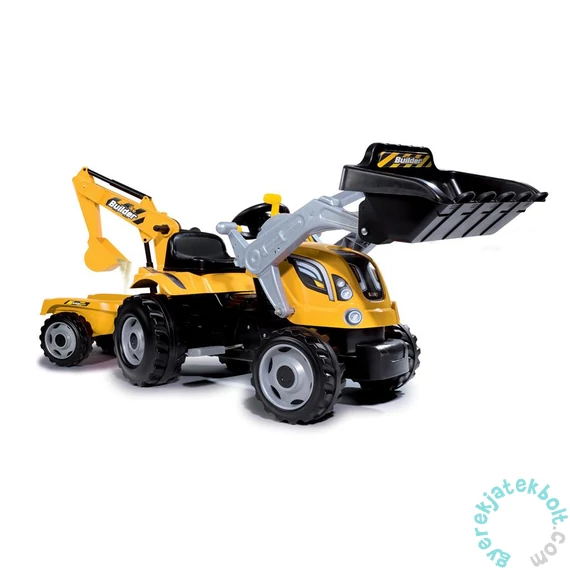 Smoby Builder Max hátfalas markoló - Sárga (710301)