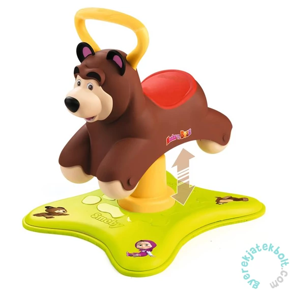 Smoby Mása és a medve 2 az 1-ben mackó ugráló (721200)