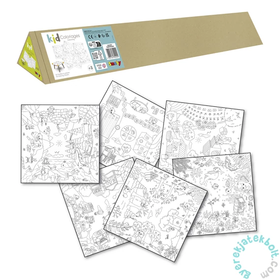 Smoby Kreatív színező szett (7600430200)