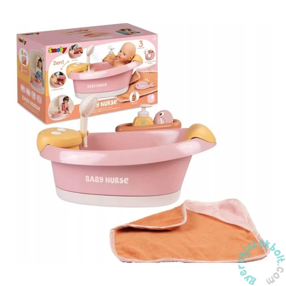Smoby 220386 Baby Nurse játék babakád kiegészítőkkel - Orange