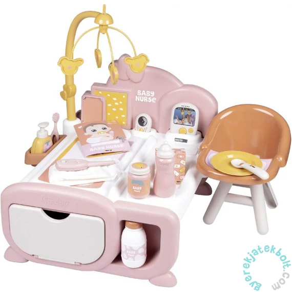 Smoby 220393 Baby Nurse Cocoon játszószoba - Orange