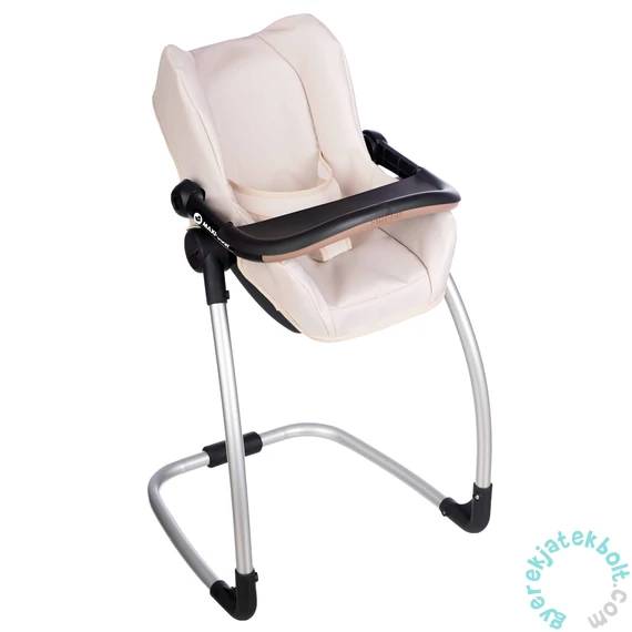 Smoby 240245 Maxi Cosi 3 az 1-ben játék etetőszék és babahordozó - Beige