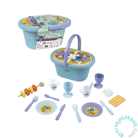 Smoby 312510 Stitch Piknik kosár