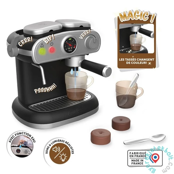 Smoby 312512 Espresso kávégép játékszett