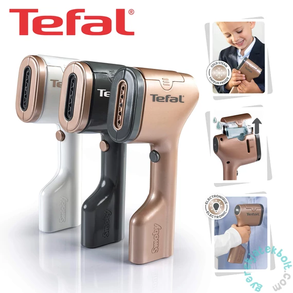 Smoby 330126 Tefal Kézi ruhagőzölő - 3 színben