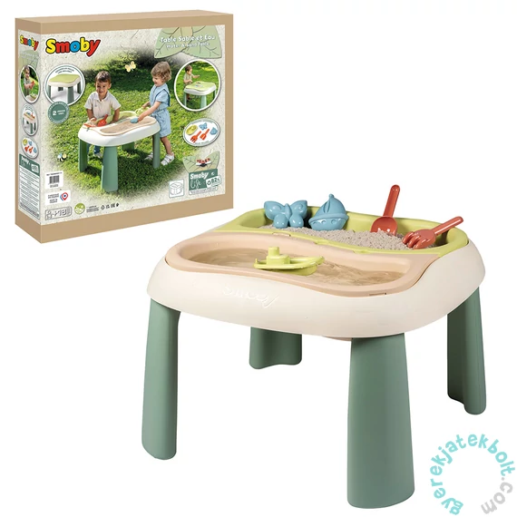 Smoby 840111 Life Víz-Homok Játszóasztal 2 az 1-ben