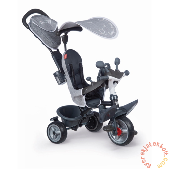 Smoby Baby Driver Plus tricikli - Szürke (741502)
