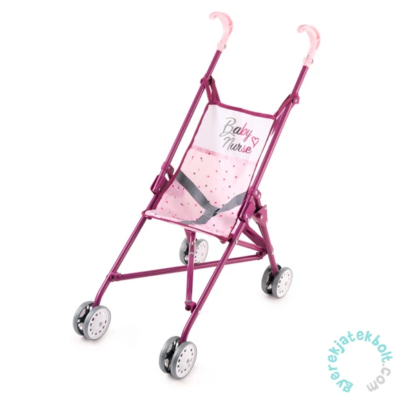 Smoby Baby Nurse esernyő-babakocsi - Violette (220406)