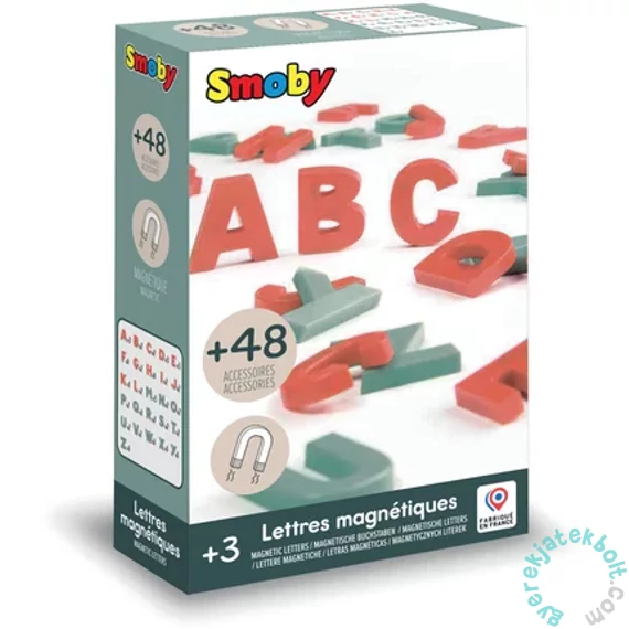 Smoby 48 db-os mágneses betűkészlet (7600430107)