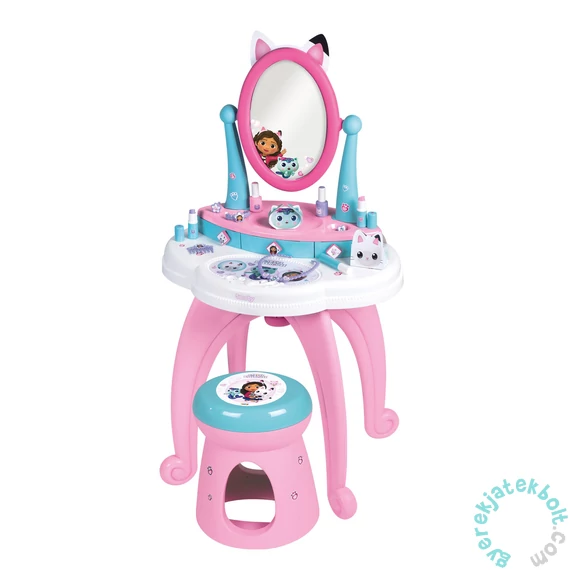Smoby Gabi babaháza Fésülködő asztal -2 az 1-ben (7600320254)
